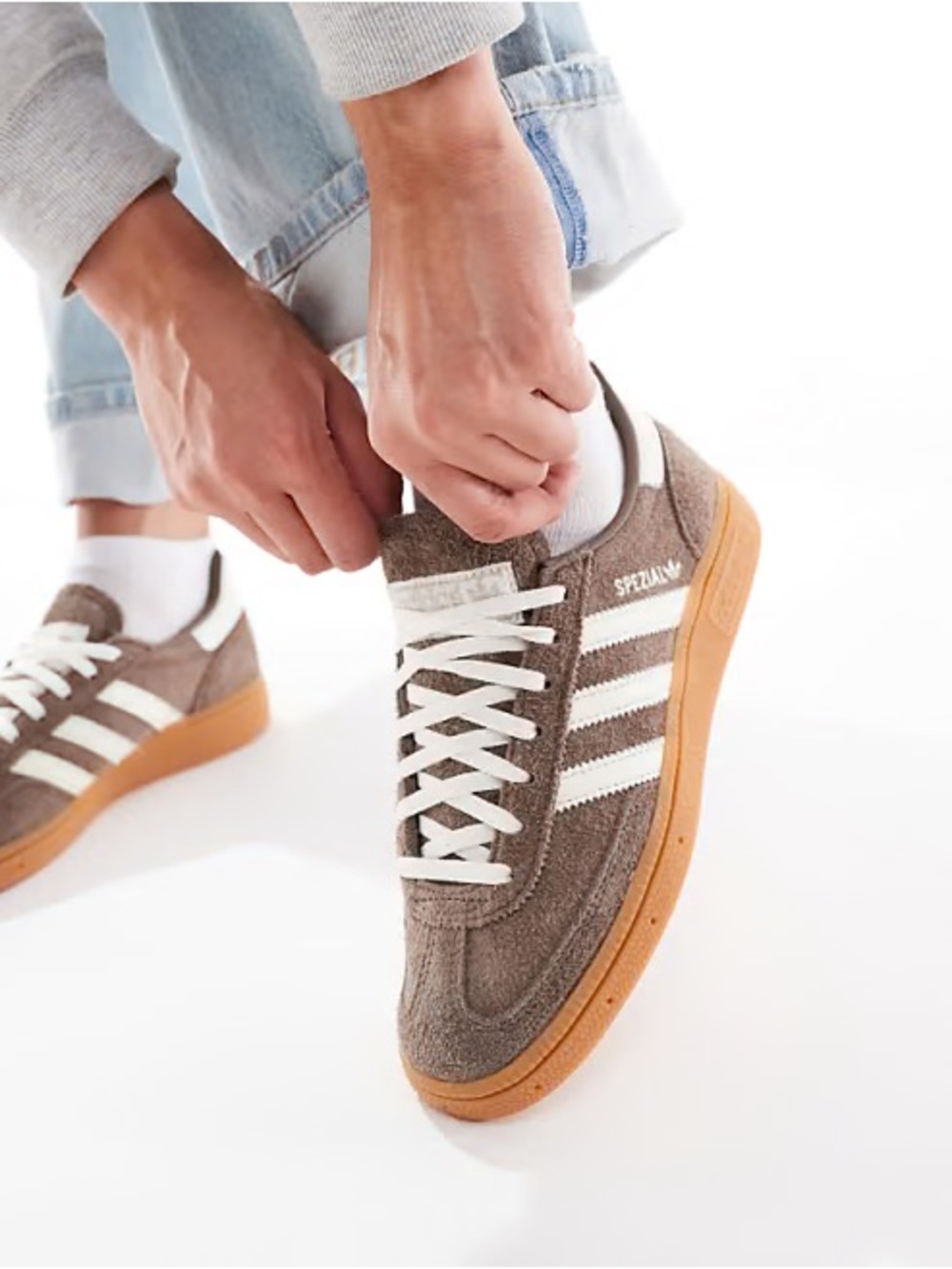 ✨ ADIDAS Spezial Suede Sneakers in Brown with Gum Sole